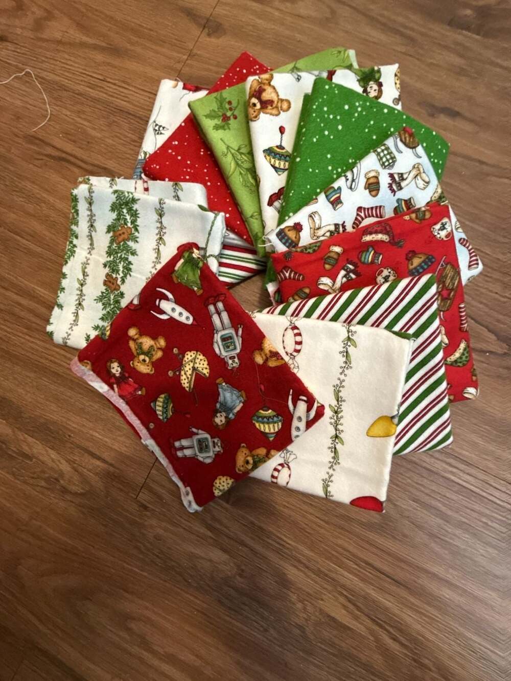Riley Blake Designs Christmas Joys Flannel Bundle